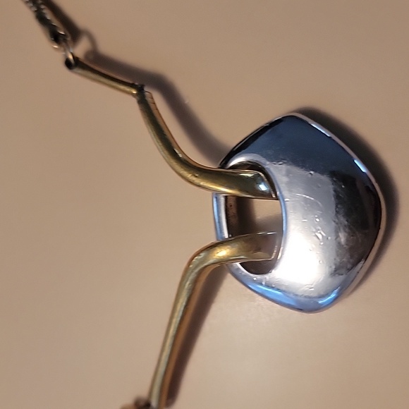 Artistry Gold Silver Tone Necklace - Picture 2 of 4